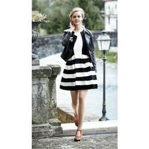 Anthropologie Eva Franco Hollie Strata Striped Mini Dress